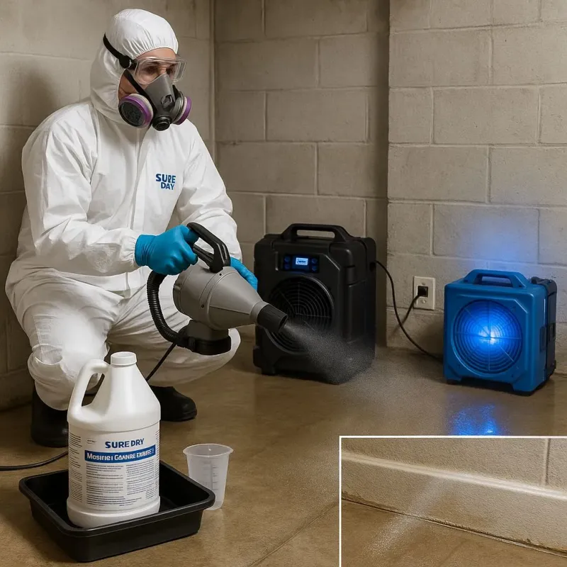 Sanitization and Odor Removal process in Poplar-Cotton Center, CA