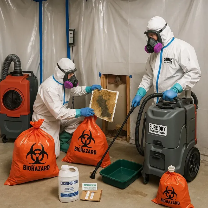 Contaminated Water Handling Protocols process in Poplar-Cotton Center, CA
